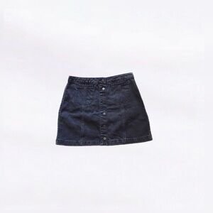 topshop moto ⋆ high waisted denim skirt